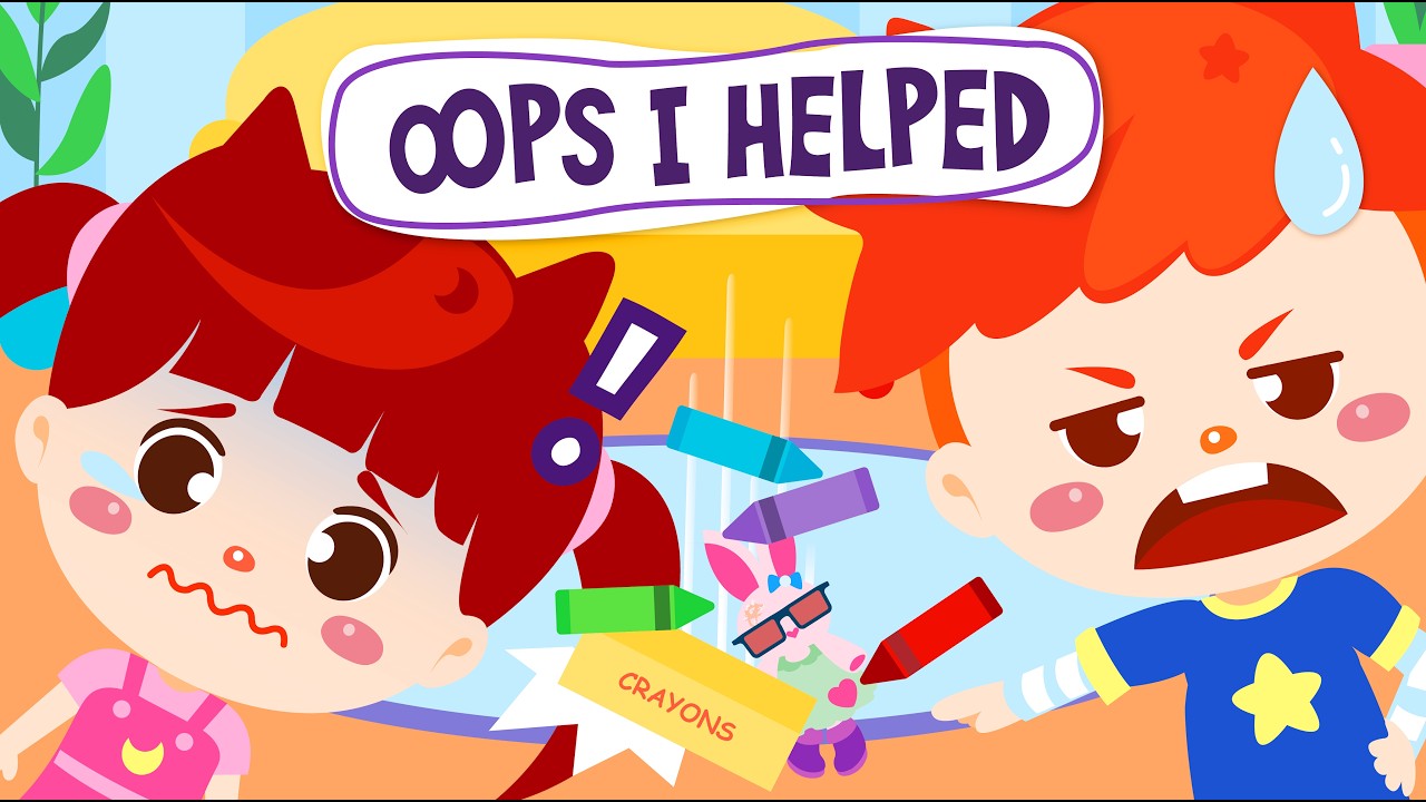 👋 Just Trying to Help │ Learning Manners for Kids │ The Crayon Door 🚪
