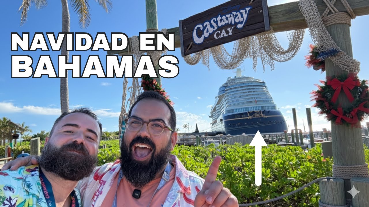 🏝️ Castaway Cay: asi es la Isla PRIVADA de Disney 😱 ¡Un paraíso en Bahamas!