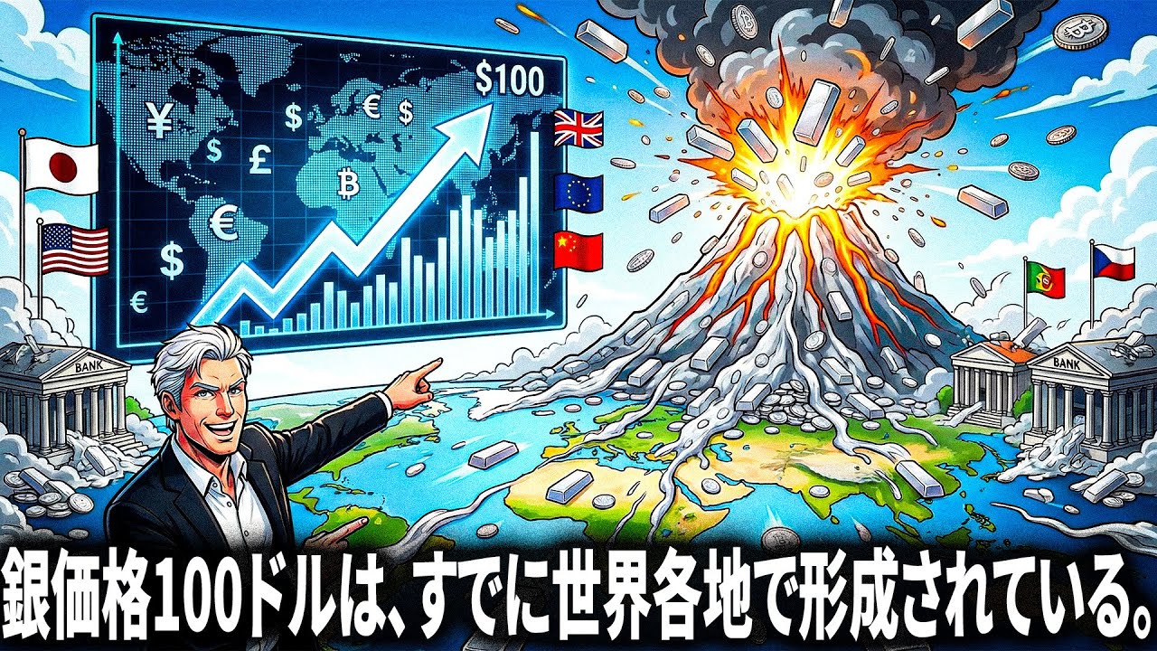 銀価格100ドルは、すでに世界のほとんどの地域で形成されている。