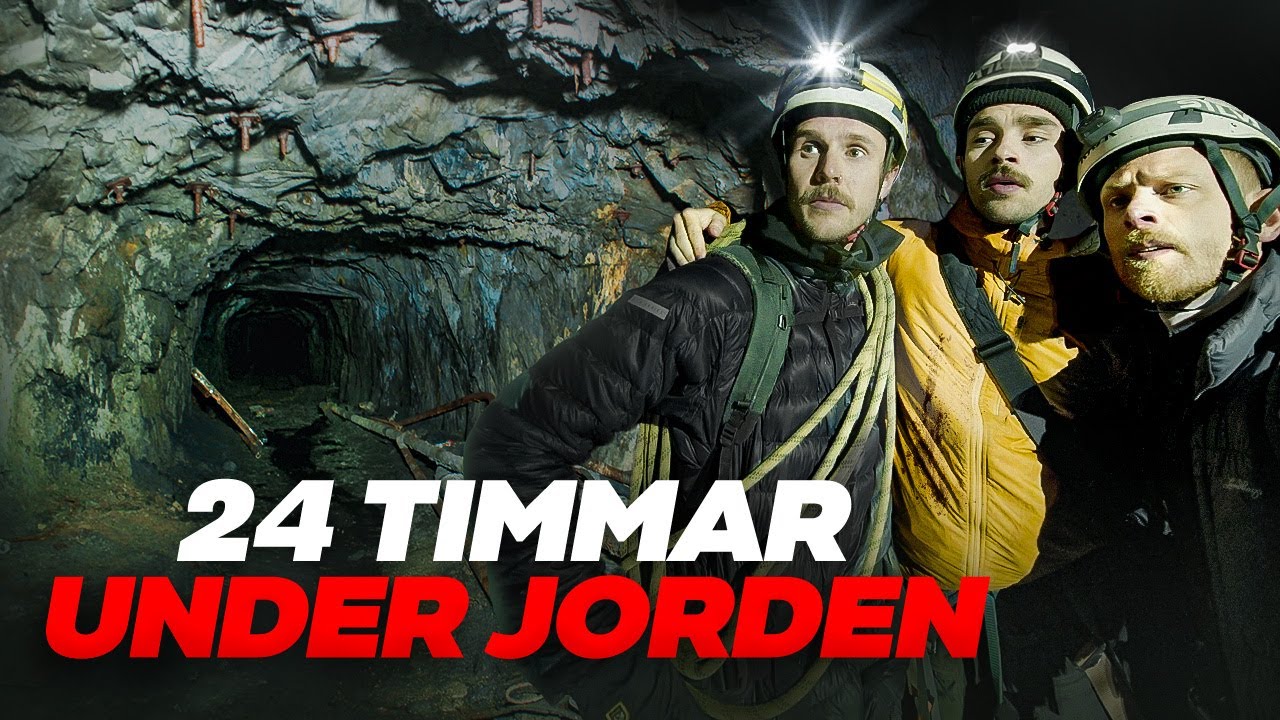 Övernattar i nedlagd gruva