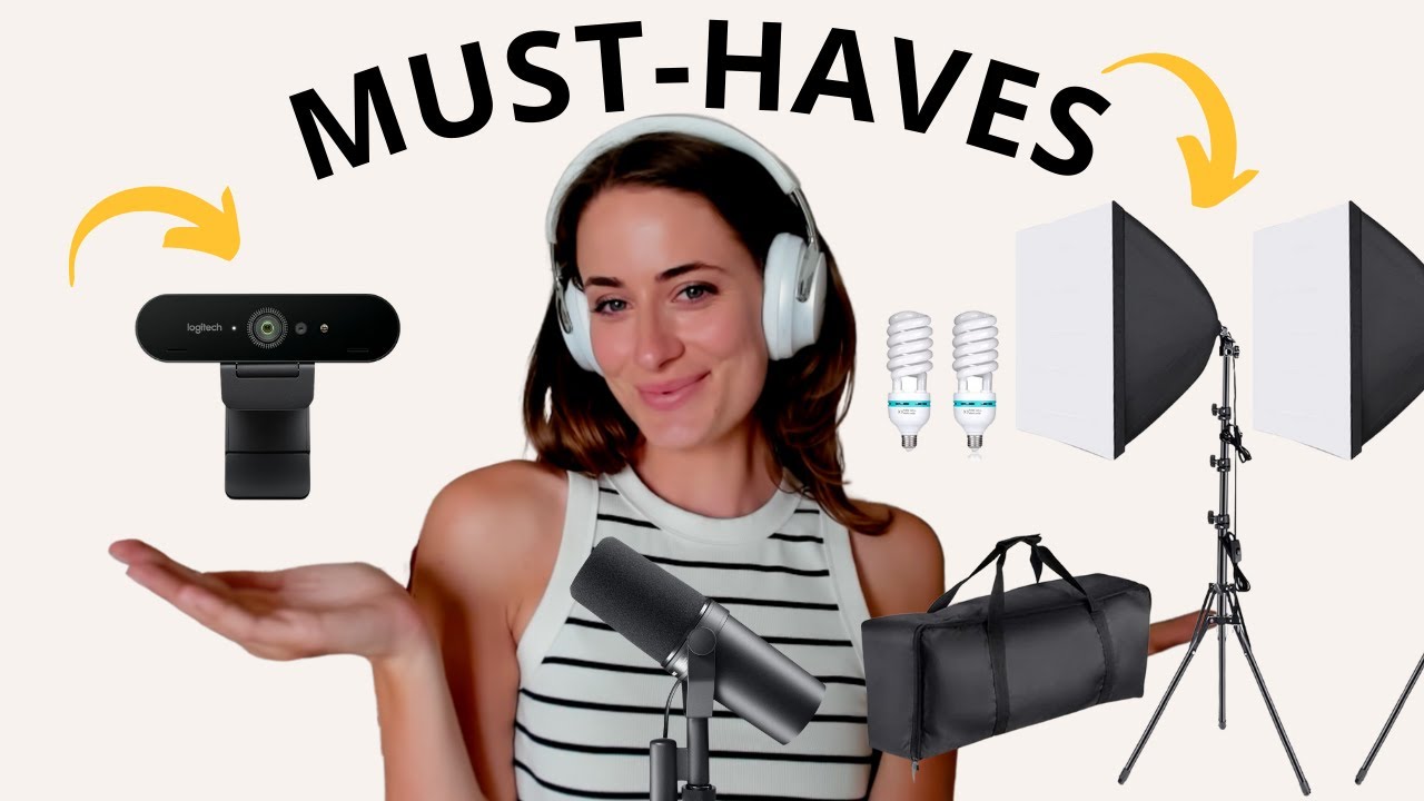 Must-Have Equipment to Create an Online Course 🎙️