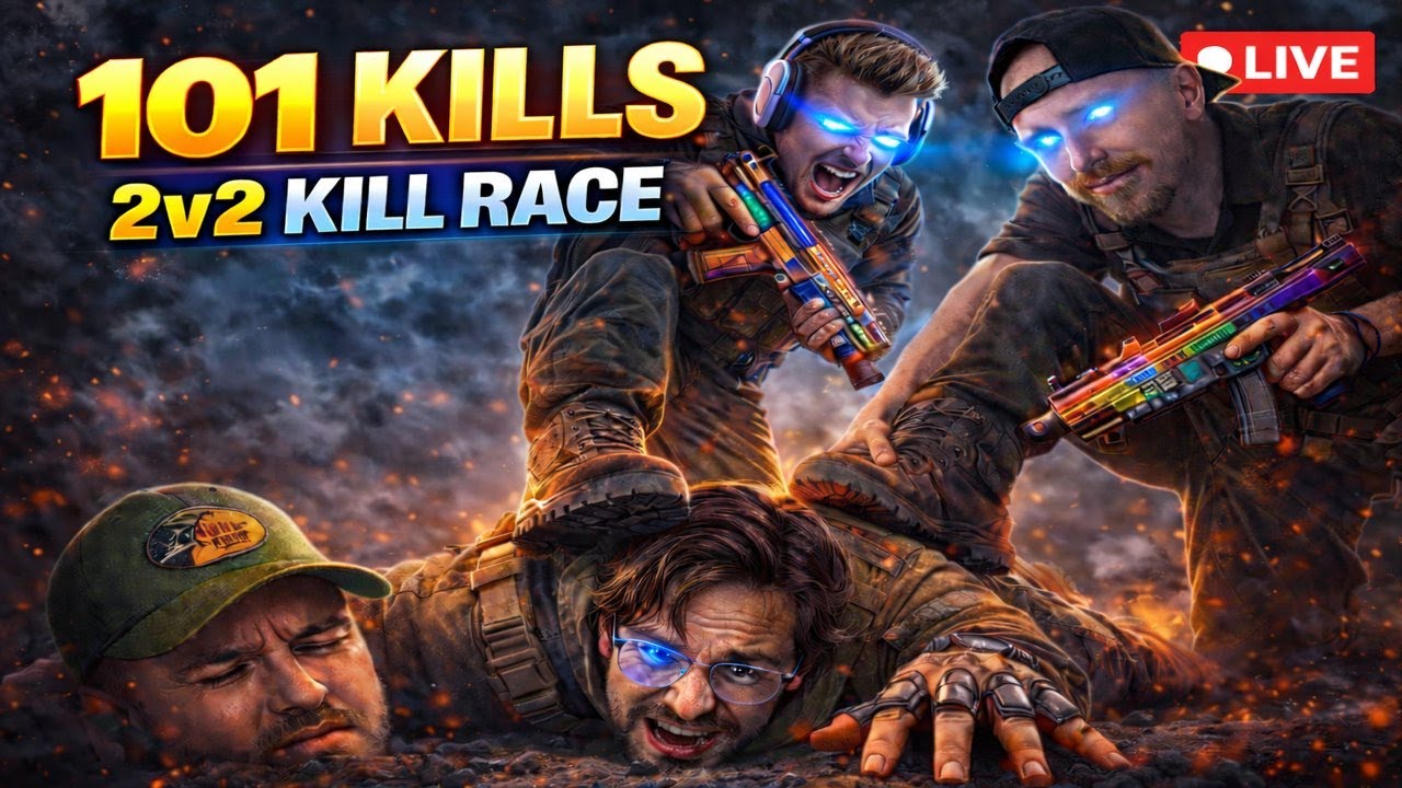 Kill racing w/ the boys 101 kill game