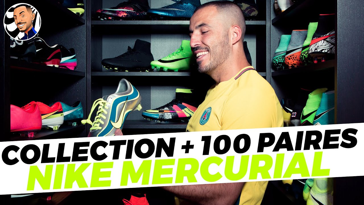 NIKE MERCURIAL COLLECTION + 100 PAIRES