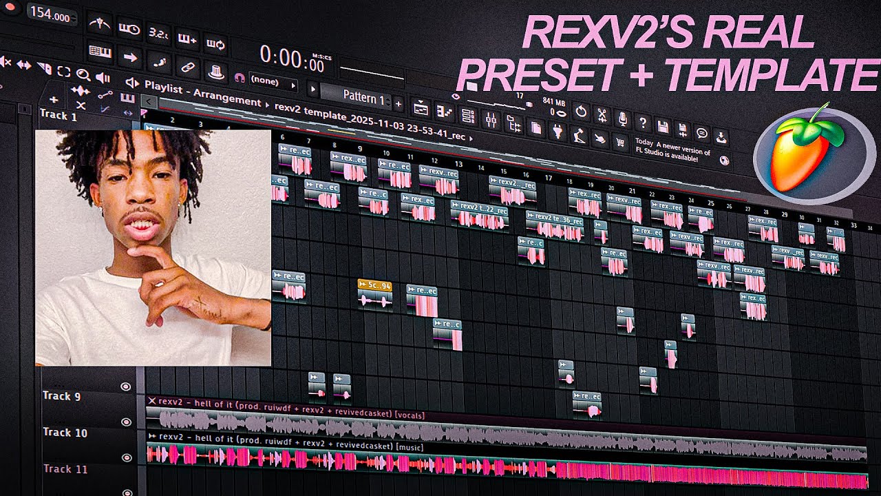 Rexv2's REAL RECORDING PRESET (FREE FULL TEMPLATE)