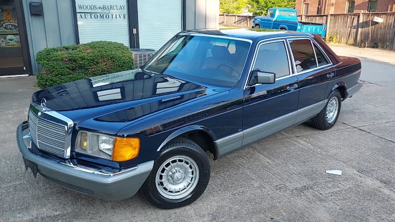 Mercedes 300SD 1985 года — часть 3. Детализация и осмотр