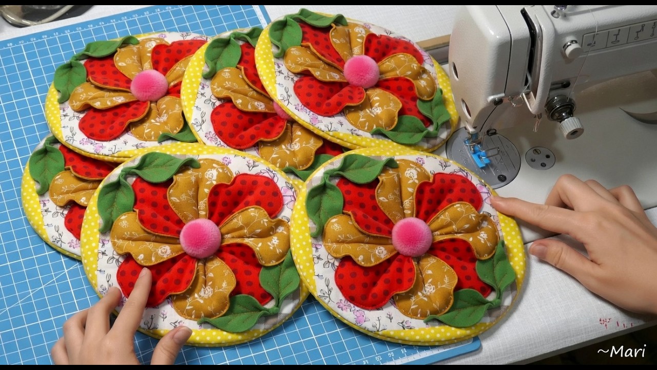 Magia pikowania! ✨ Projekt patchworku i aplikacji ze skrawk&oacute;w