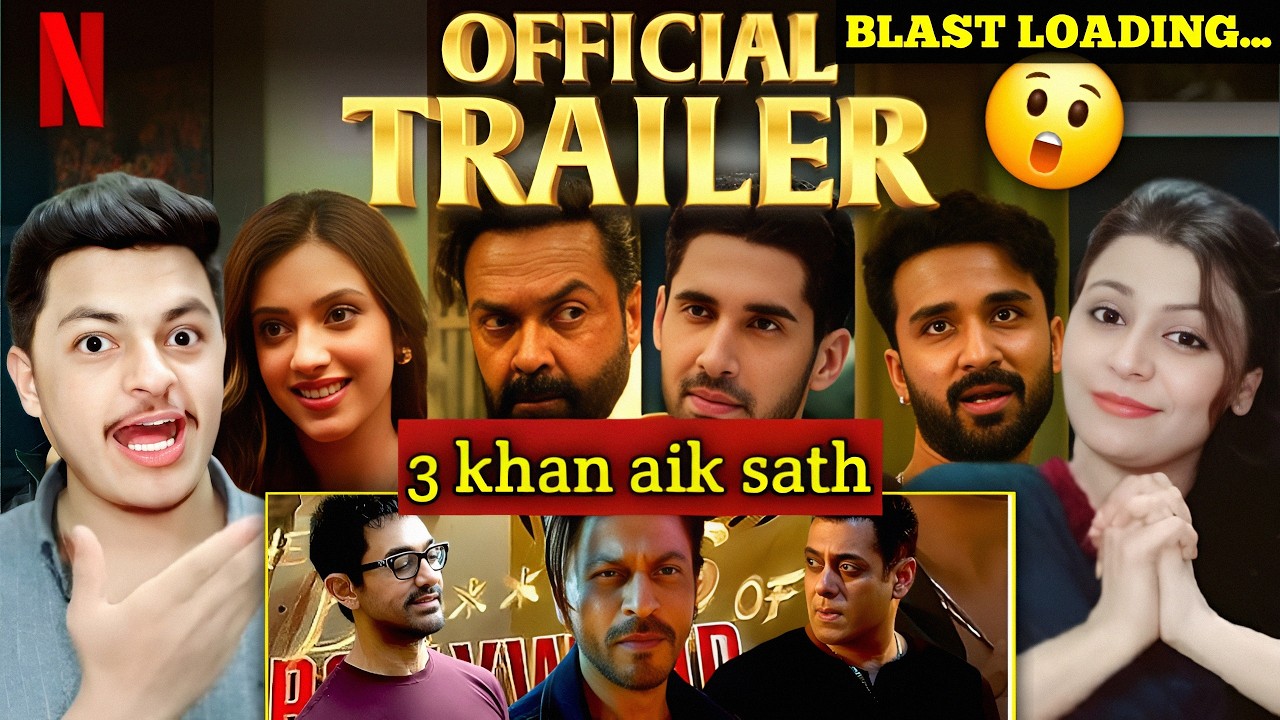 The Ba***ds Of Bollywood Trailer Reaction 🔥| Aryan Khan | SRK, Salman Khan, Bobby D, Lakshya, Raghav