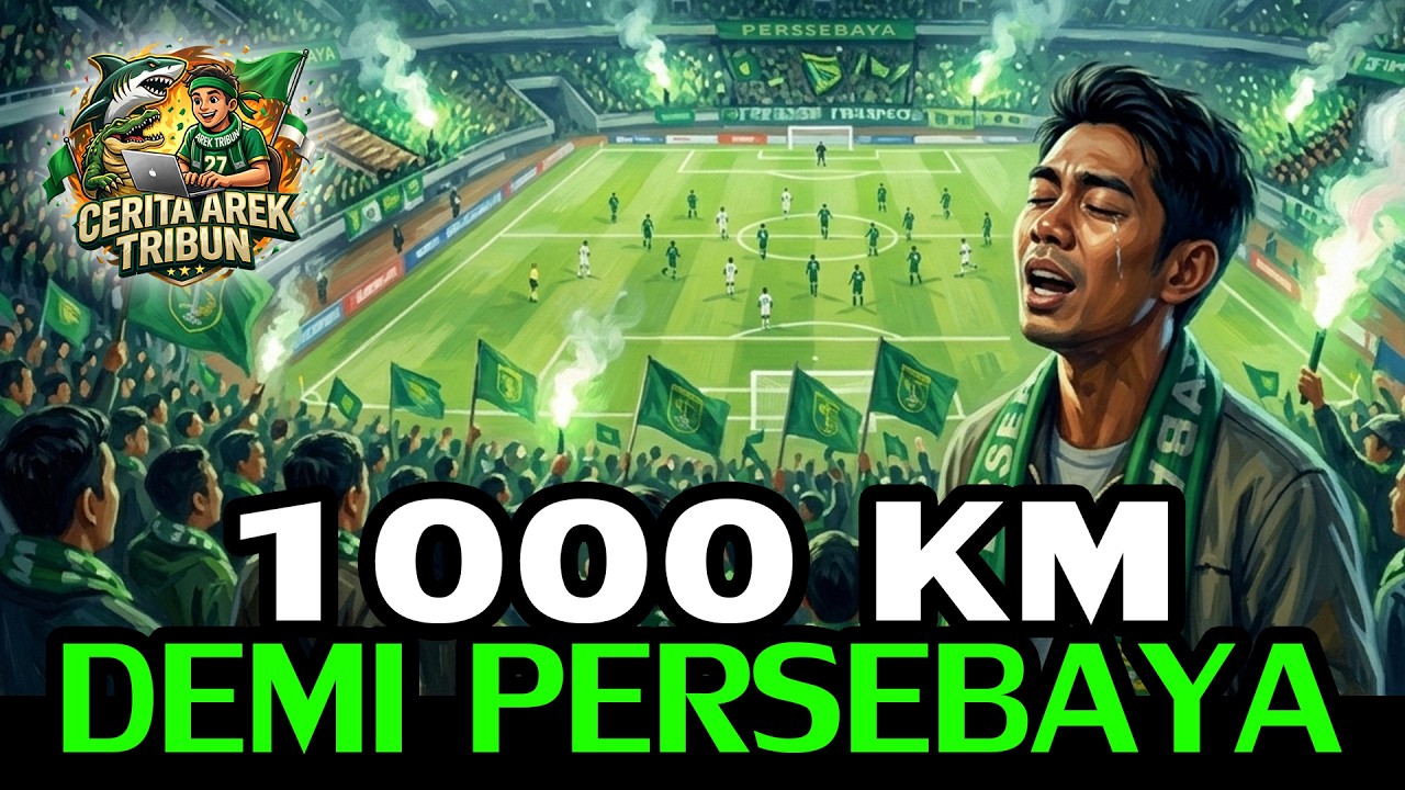 DEMI LAMBANG DI DADA, BONEK TAK PERNAH MENYERAH  l  CERITA AREK TRIBUN