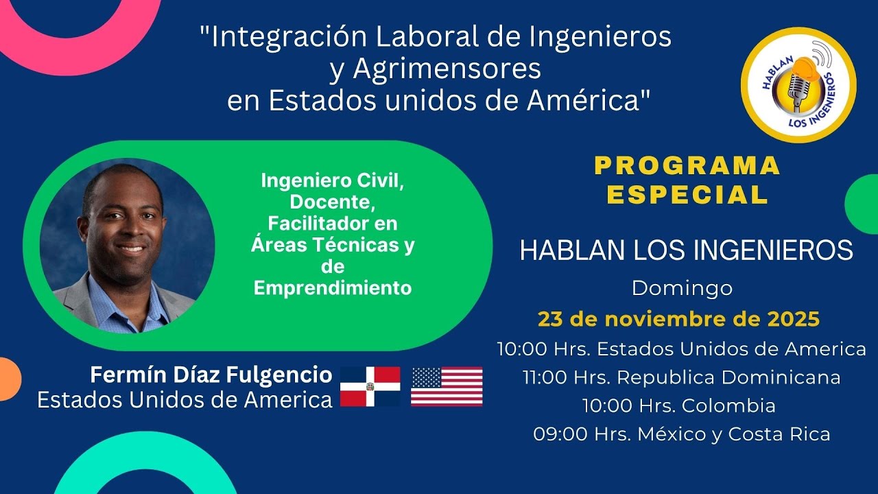 Integración Laboral de Ingenieros y Agrimensores en Estados unidos de América. Hablan los Ingenieros