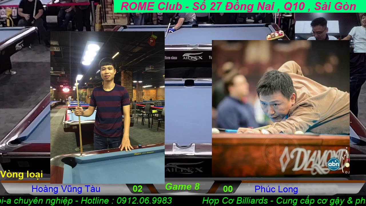 Siêu Kinh Điển : Hoàng Vũng Tàu - Phúc Long | Giải Sài Gòn 9 Ball Open 2018