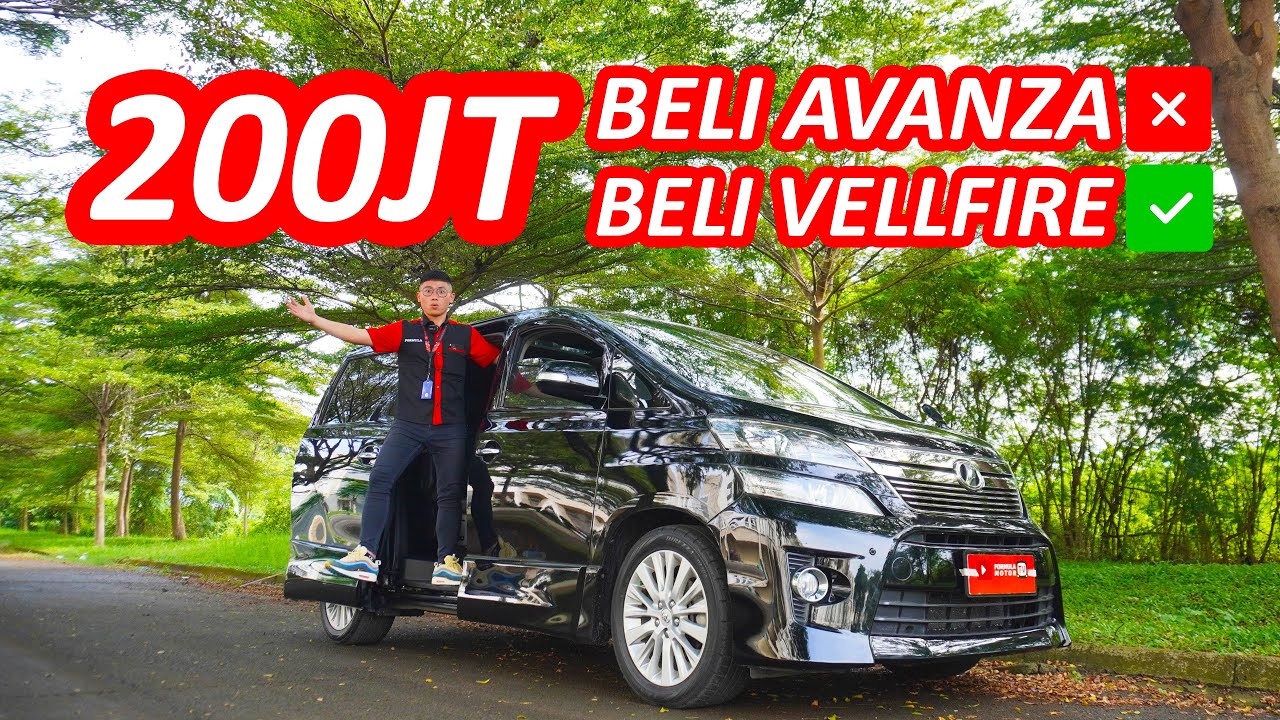 Budget Rakyat, Mobil Sultan | Toyota Vellfire 2013 Test Drive by FormulaMotorTV