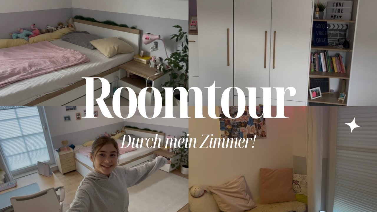 Meine Roomtour! F&uuml;hrung durch mein Zimmer!