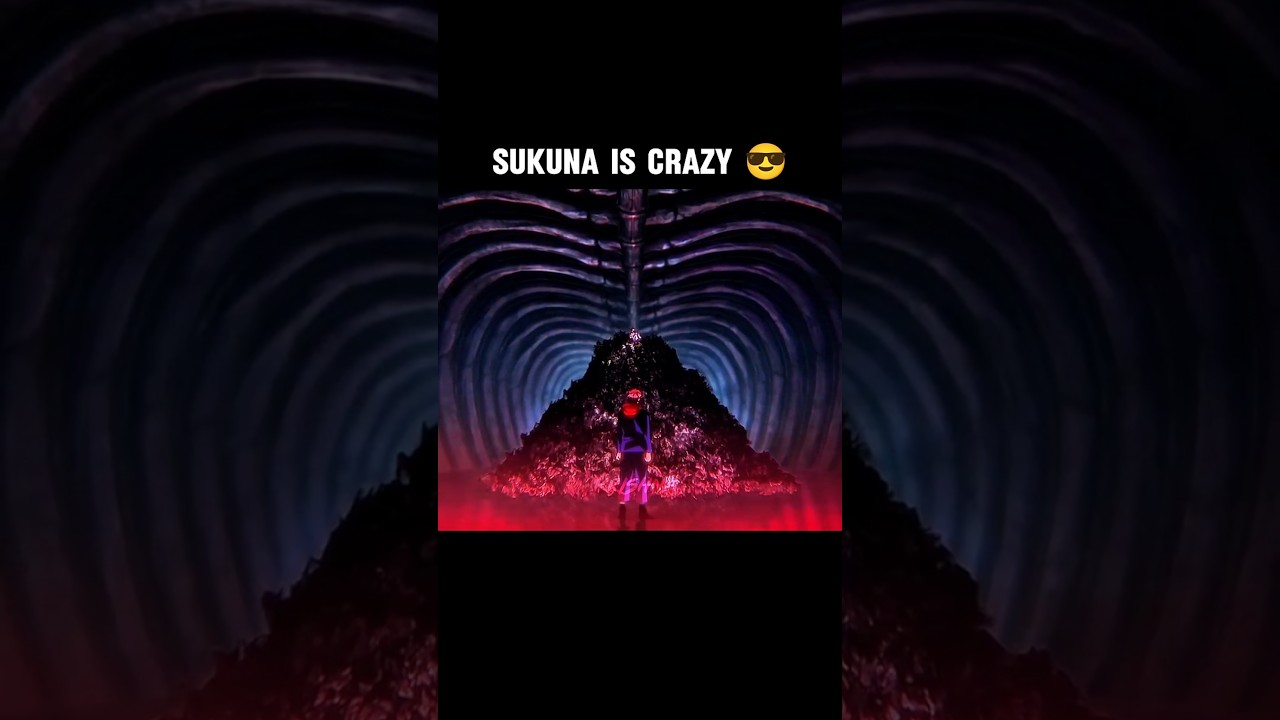 Sukuna Is Crazy 😎 #gojo #sukuna #jujutsukaisen #anime