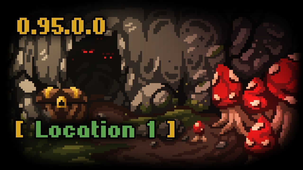 Caves (Roguelike) 0.95.0.0 Part 1 (Hard + Hunger mode + More elites)