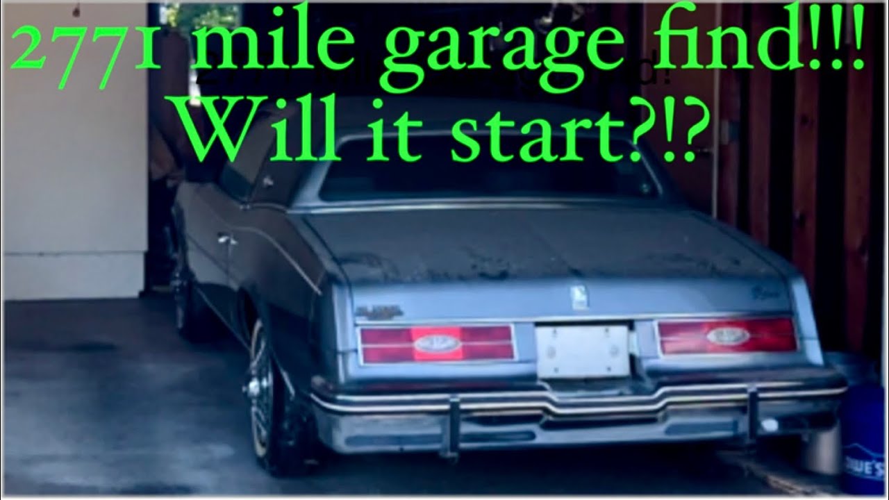 Check out our trip chasing a 1985 Buick Riviera garage find with 2771 miles!!!!  Will it start?!?