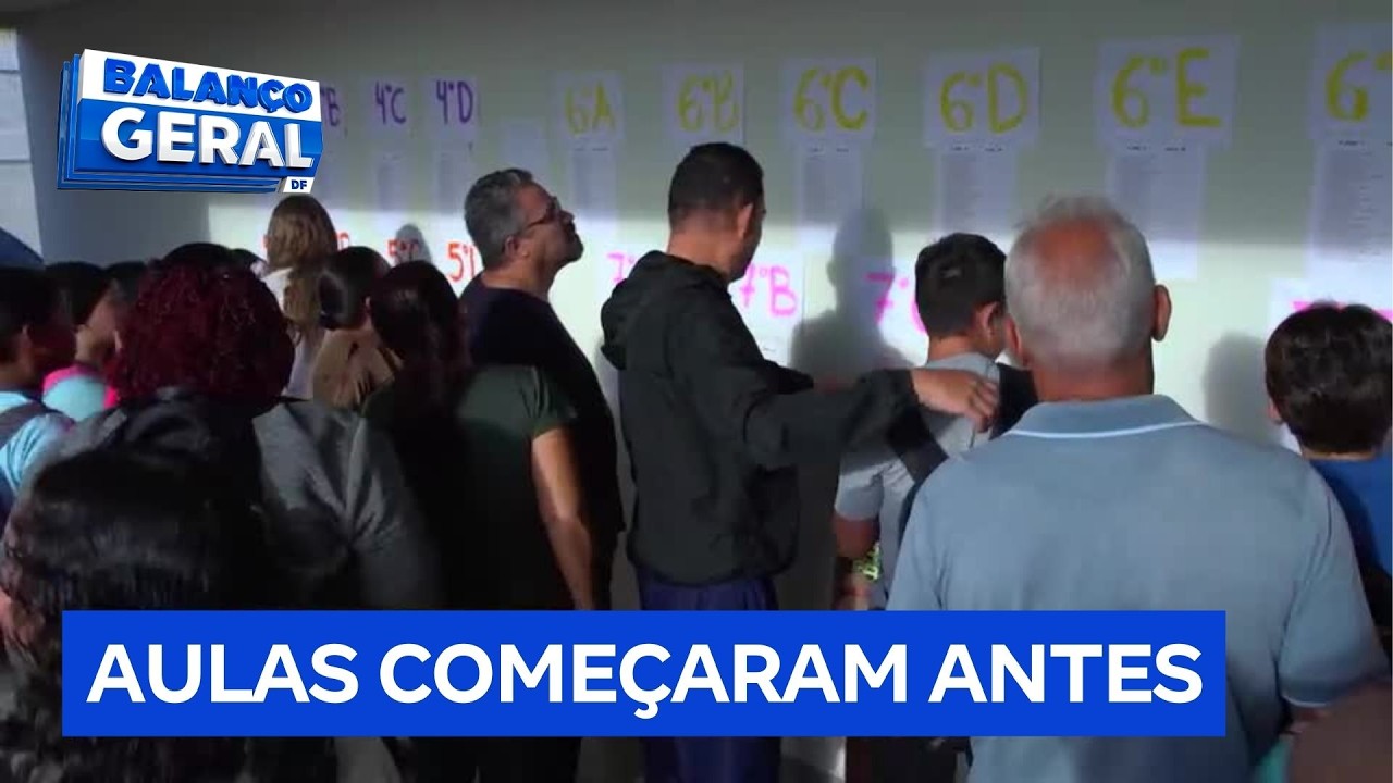 Entre ansiedade e alegria, pais acompanham início do ano letivo no DF | Balanço Geral DF