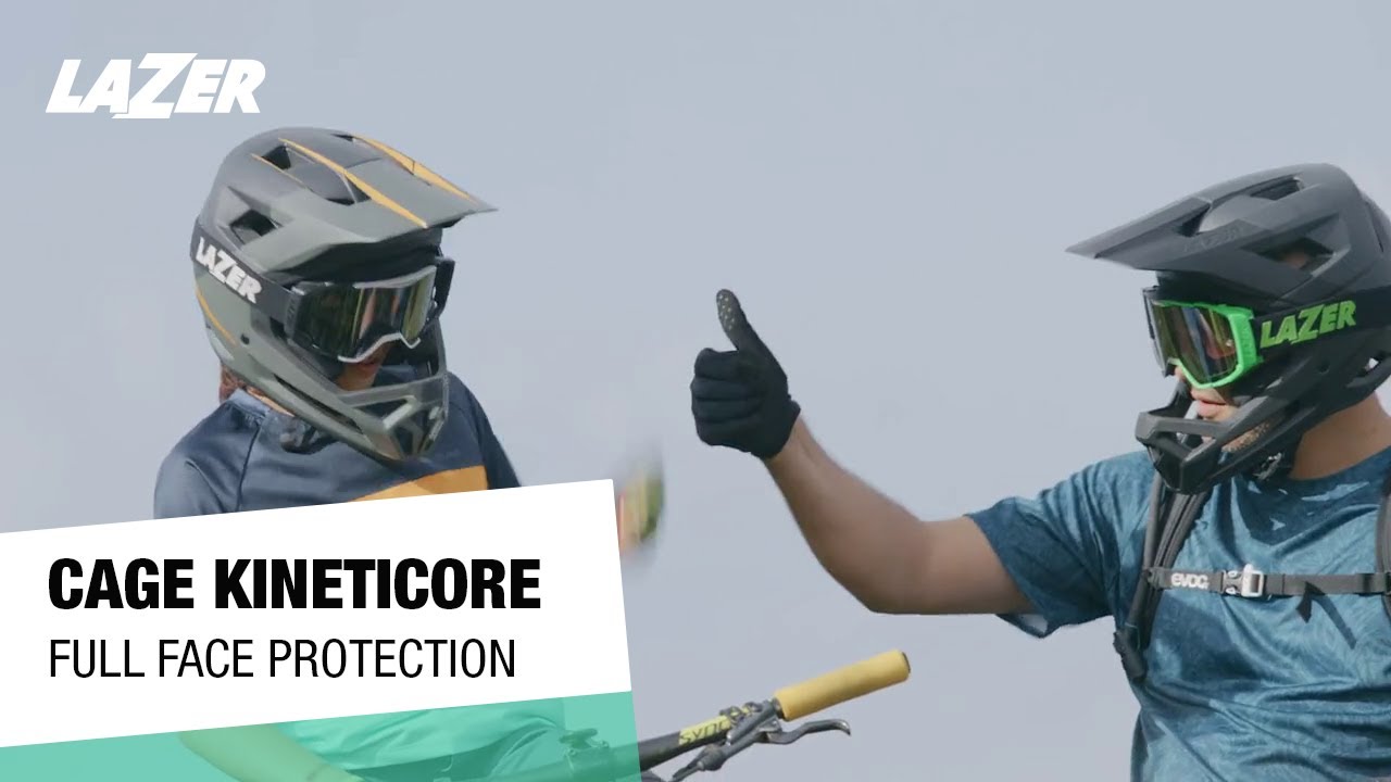 LAZER CAGE KINETICORE | Full face enduro helmet