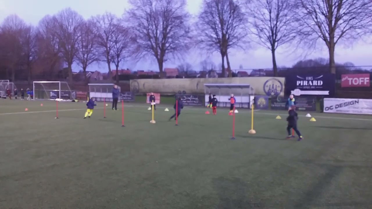 U7 FC GENAPPE SÉANCE D’ÉCHAUFFEMENT 