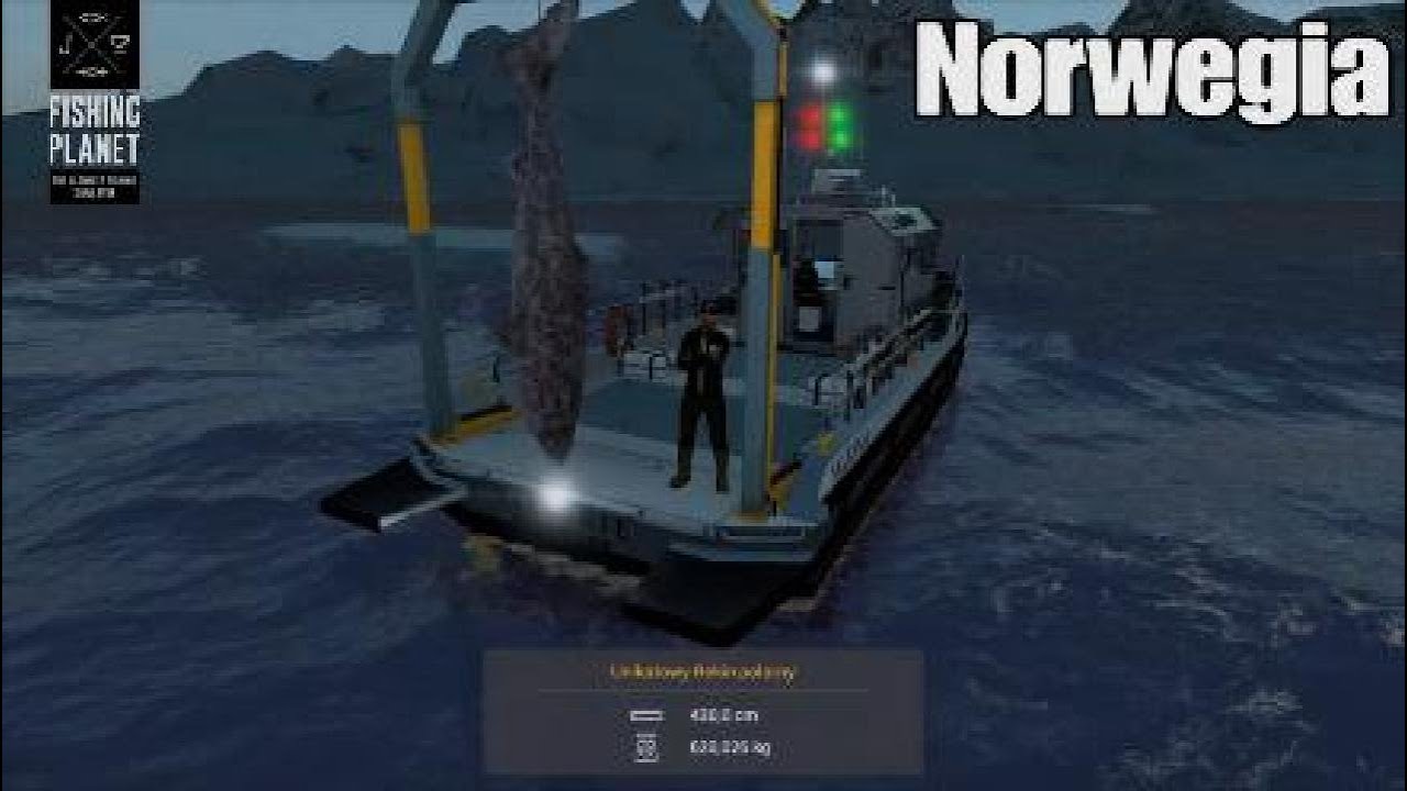 Fishing planet(Ps5).Unikatowy Rekin polarny/grenlandzki.Norwegia.Fiord Skarland.Cała walka.🐟🐟
