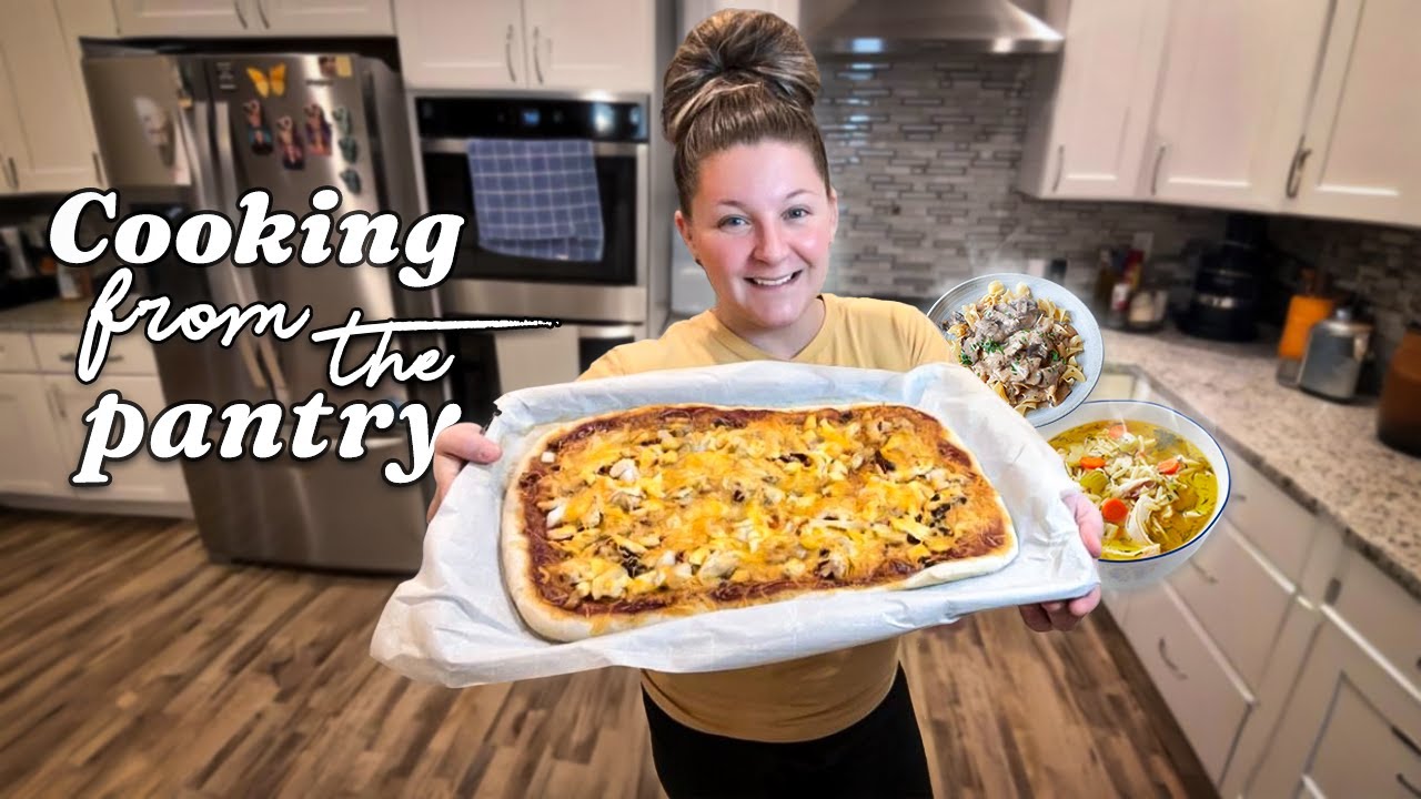Feeding My Family From The Pantry | A Week of Homemade From Scratch Meals 🤍