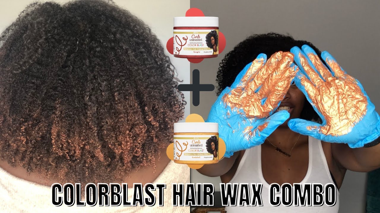 Fall Hair Color | Mixing Two ColorBlast Hair Waxes Together!