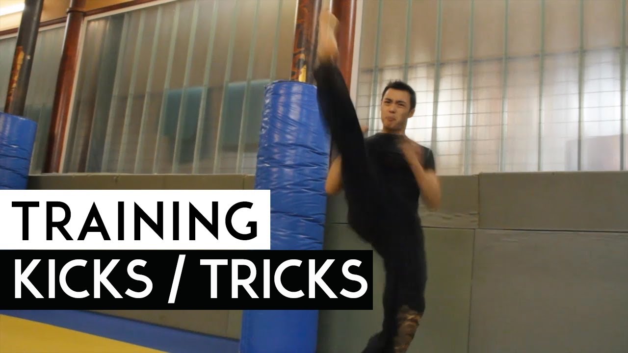 kicks tricks training - martial arts - Anthony Pho