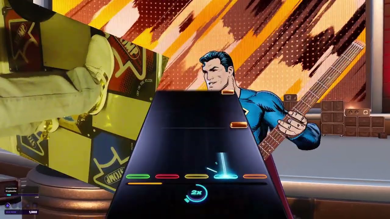 Pump It Up Fortnite Festival Expert: Kryptonite 3 Doors Down Bass
