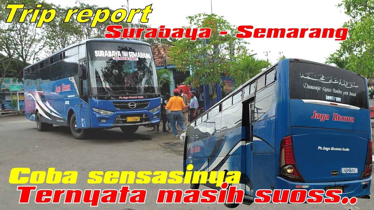 TRIP JAYA UTAMA || BUS BANTER MOSAK MASIK || WALAU HUJAN TETEP SUOSS SAMPAI2 MAU NABRAK .....???
