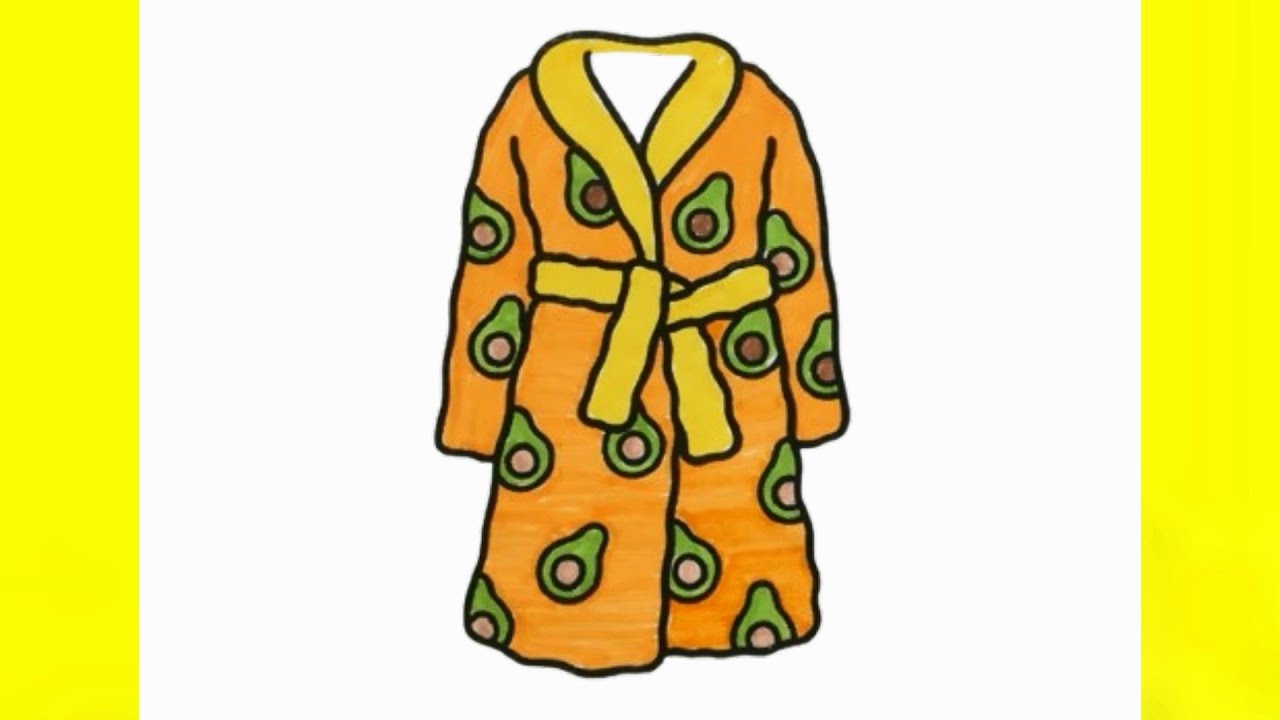 ASMR Coloring Cozy Clothes, Relaxing Marker Sounds