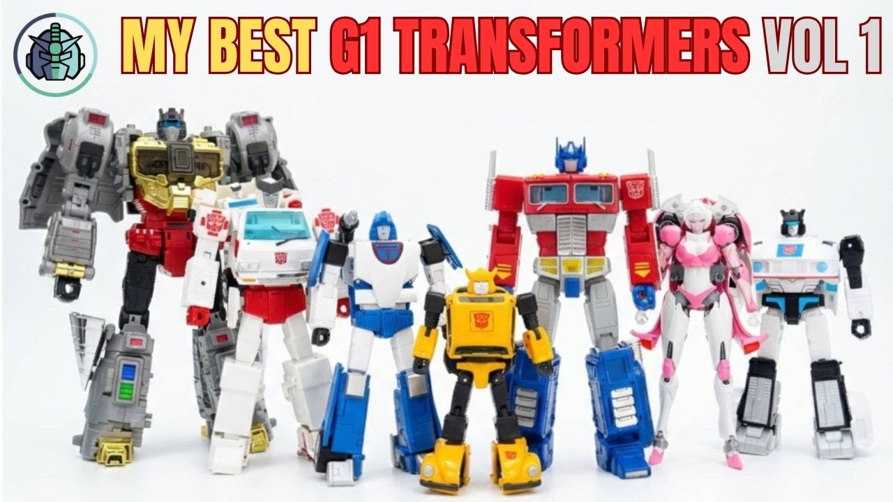 Best Transformers G1 Collection Vol 1 Optimus Prime Bumblebee Mirage Grimlock Arcee Jazz Ratchet