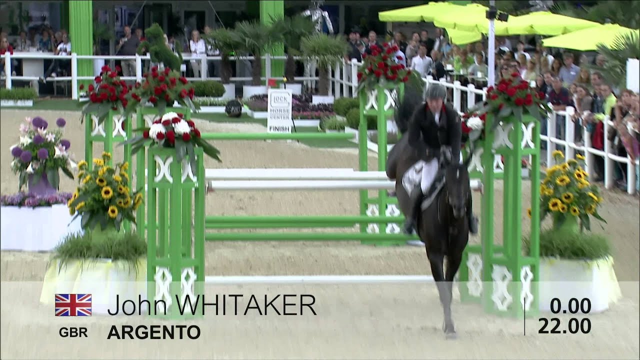 He did it again! Der unglaubliche John Whitaker siegt im GLOCK's CSI5* Grand Prix...