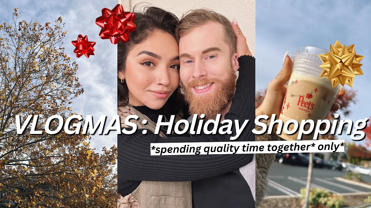 VLOGMAS: Weekend in my Life |Holiday shopping| He bought me *EVERYTHING* !