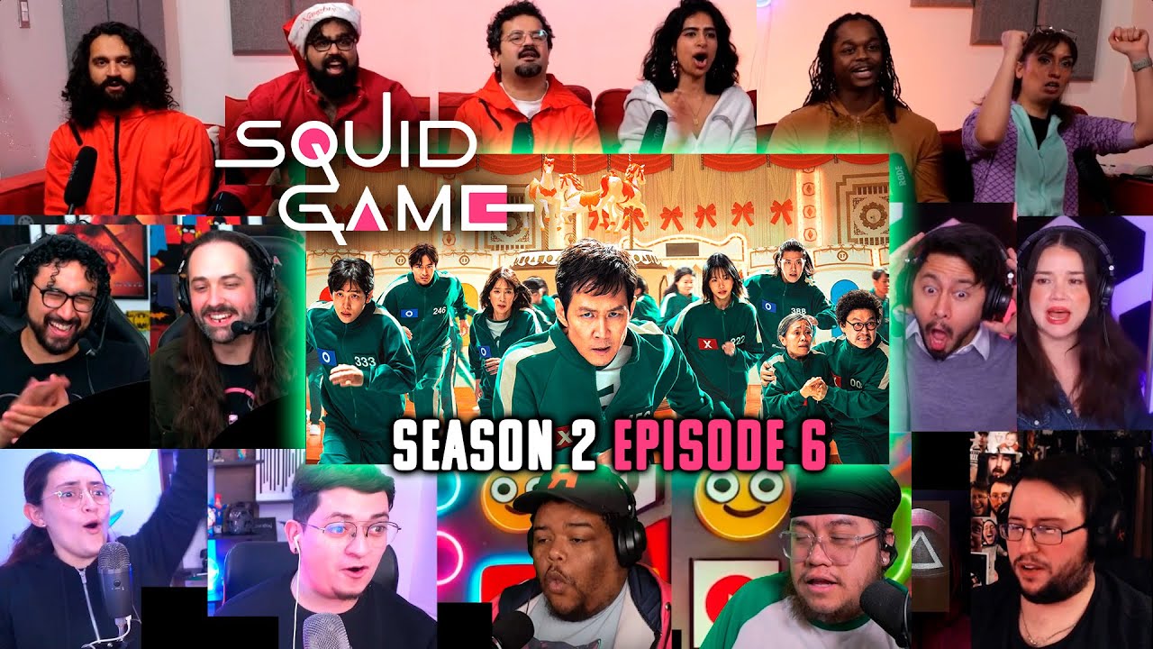 SQUID GAME Season 2 Episode 6 Reaction Mashup | O X