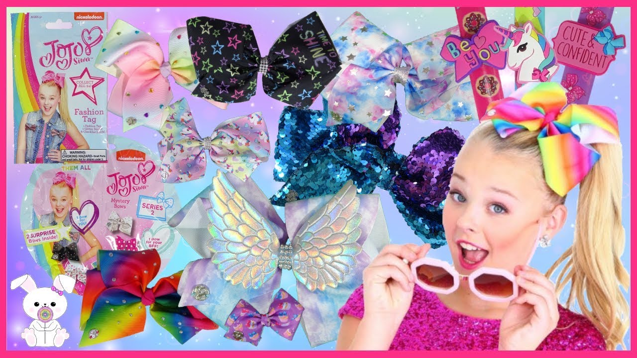 🎀JoJo Siwa🎀 Bow Collection & JoJo Mini Bow Blind Bag Opening |SugarBunnyHops
