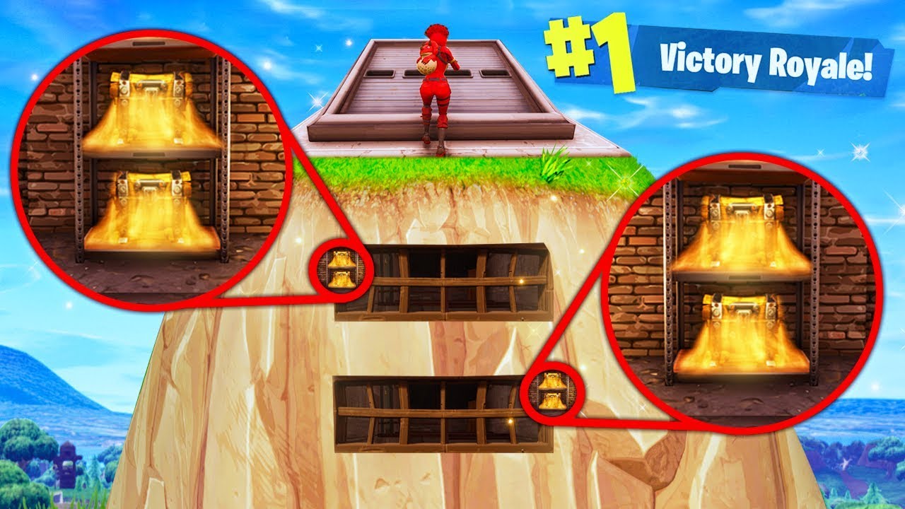 HIDDEN LEGENDARY LOOT LOCATION! - Fortnite