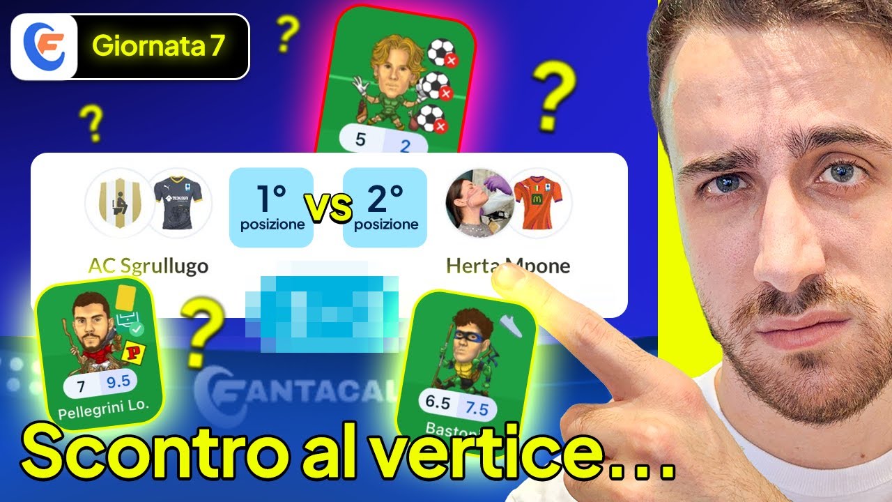 Scontro al VERTICE del Mio Fantacalcio! *IMPAZZISCO* Carnesecchi Prende 3 GOAL... 7* Giornata
