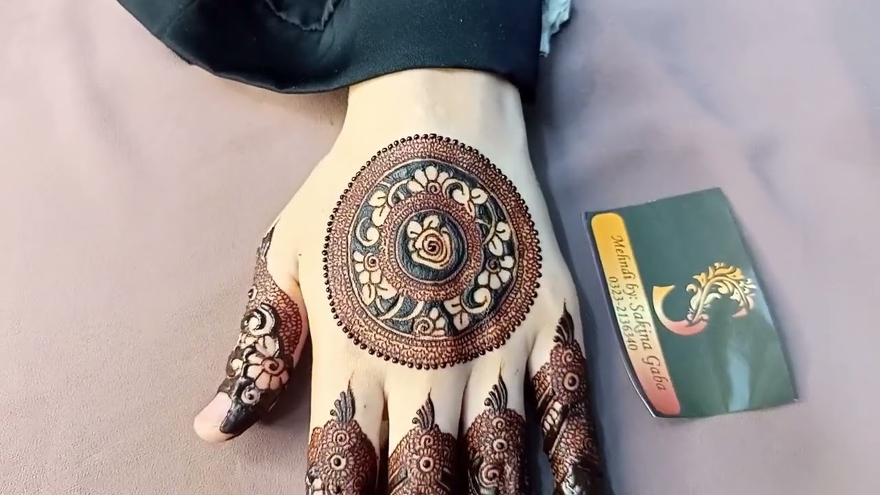 Mandala Tutorial | Mehndi By S.Gaba |