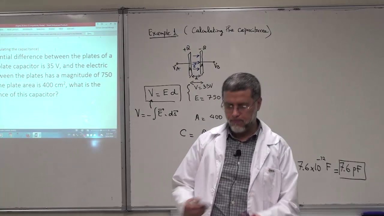 002  Calculating the Capacitance   Examples