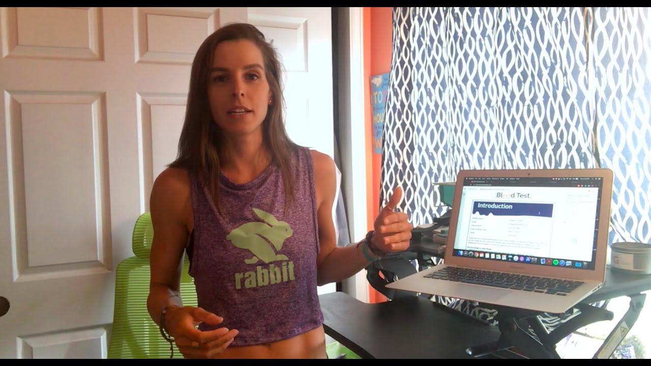 FULL BLOOD TEST RESULTS OF AN ENDURANCE ATHLETE