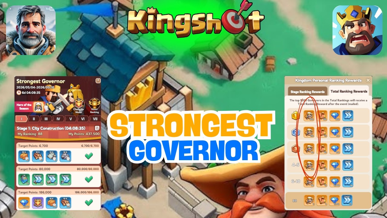 My First: Strongest Governor. Good or Bad event? - Kingshot