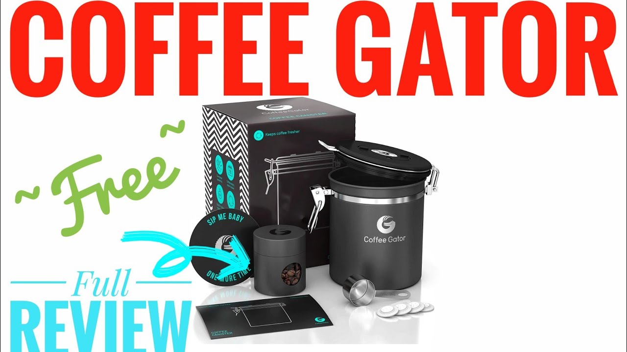 Free Travel Container: Coffee Gator Stainless Steel Container Full Review 💯😁