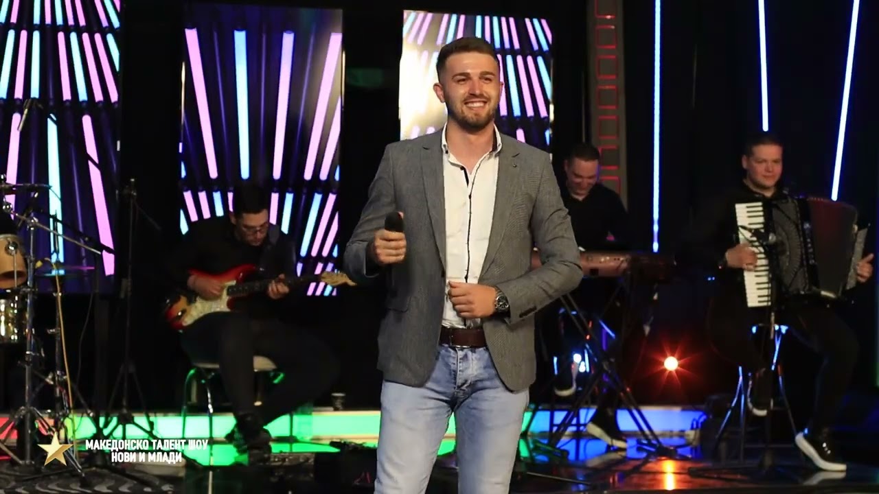 Igor Pavleski -  Domakine dali imas vino crveno     ( Makedonsko muzicko talent show Novi i mladi)