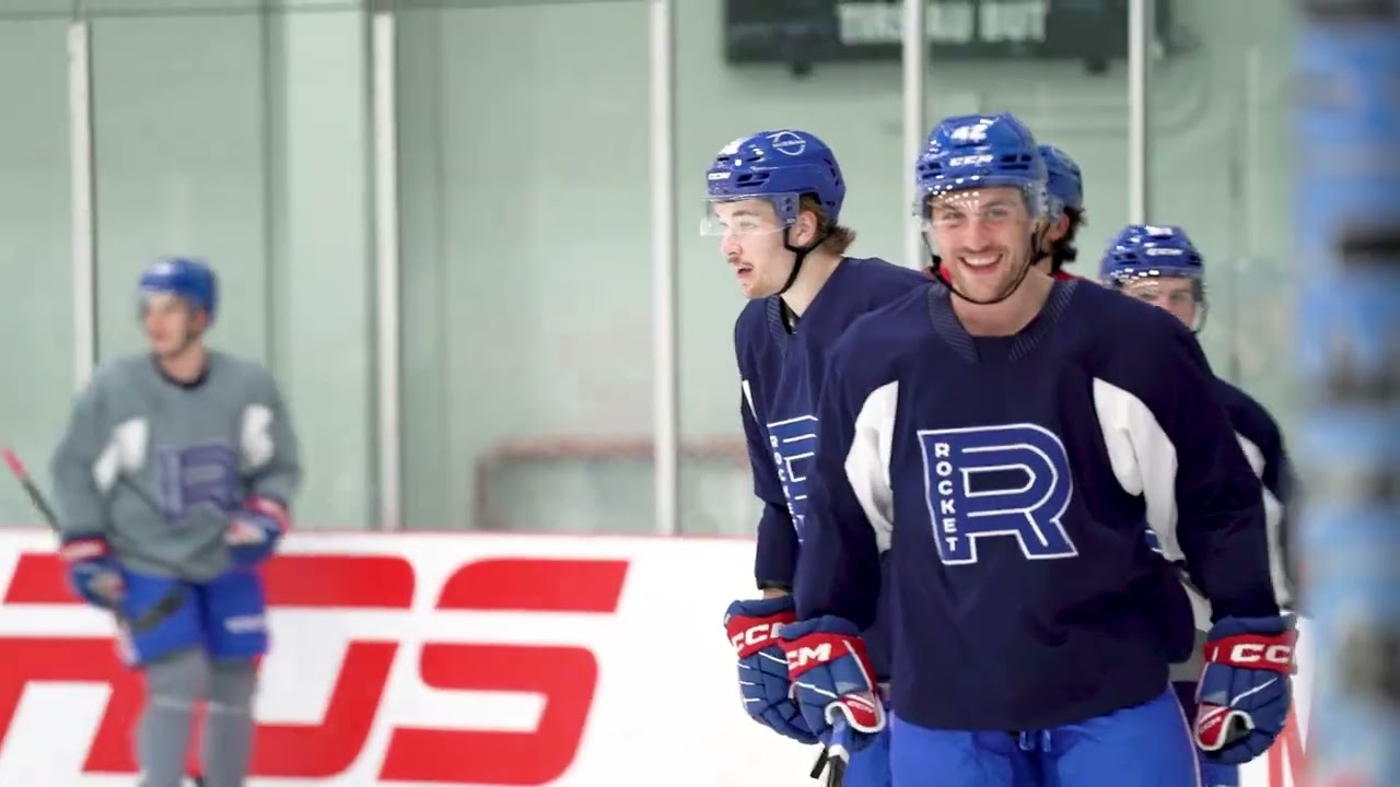 Florian Xhekaj à l'entraînement - Micd up at practice