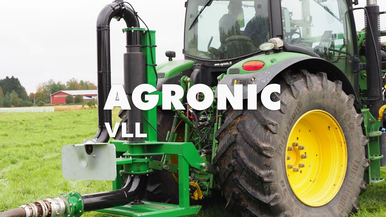 Agronic VLL Vetoletkulevitin, Drag Line System, Umbilical Slurry System