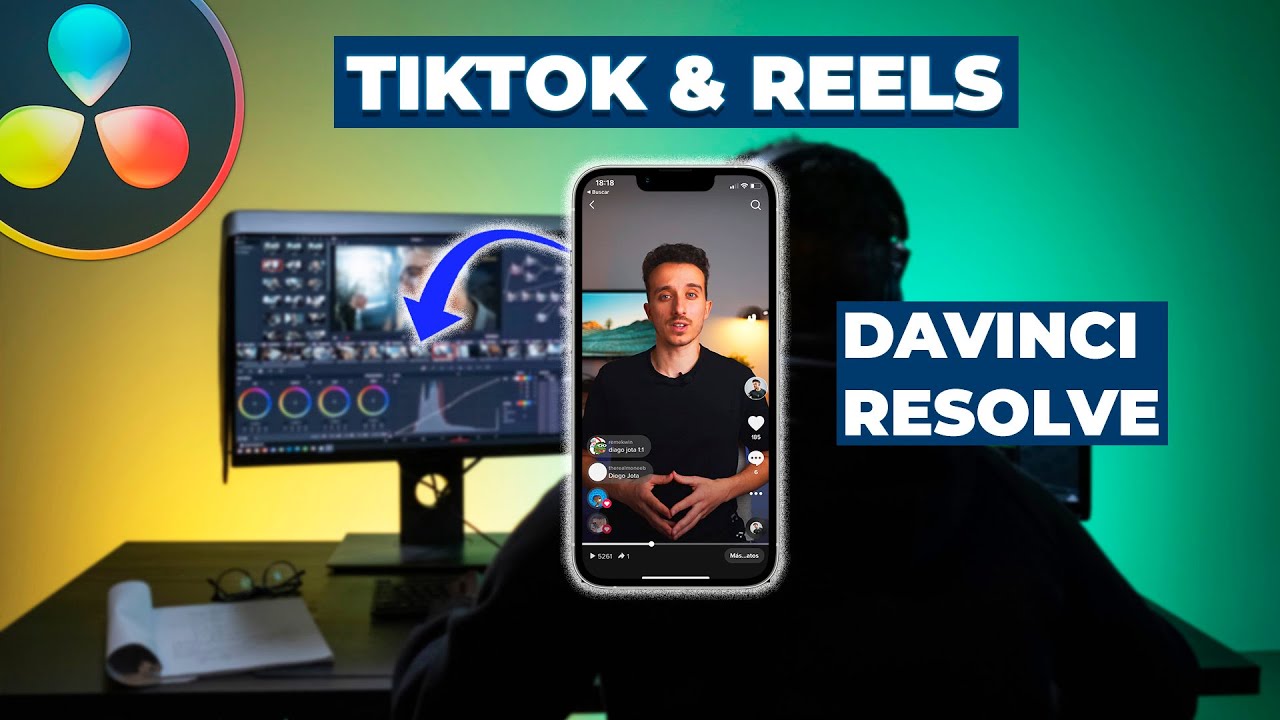 CÓMO EDITAR VÍDEOS para TIKTOK & REELS DaVinci Resolve 18 💻 ✅​