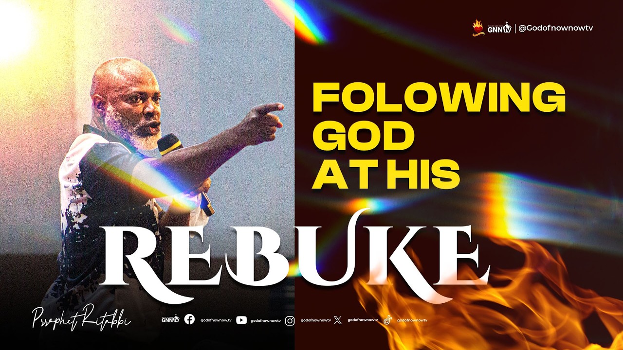 FOLLOWING GOD AT HIS REBUKE
