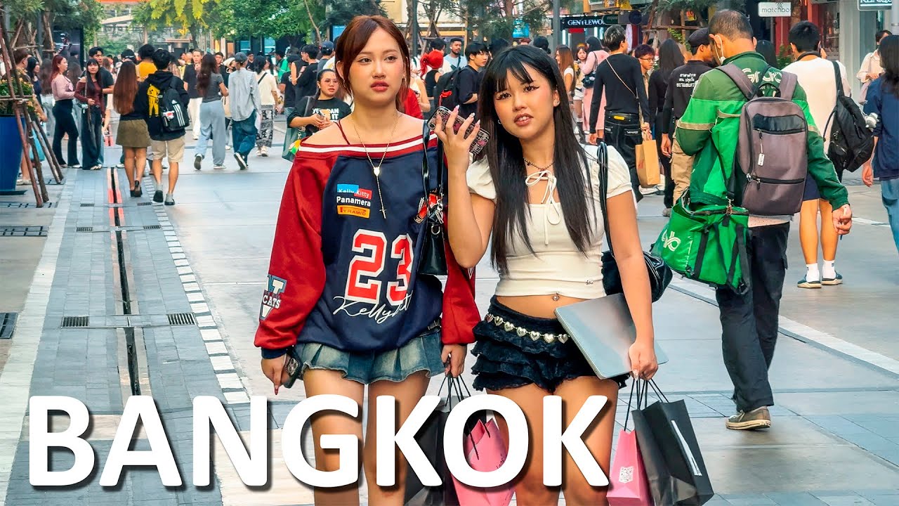 Bangkok: City of Contrasts | Street Chaos and Harmony 4K Thailand 🇹🇭