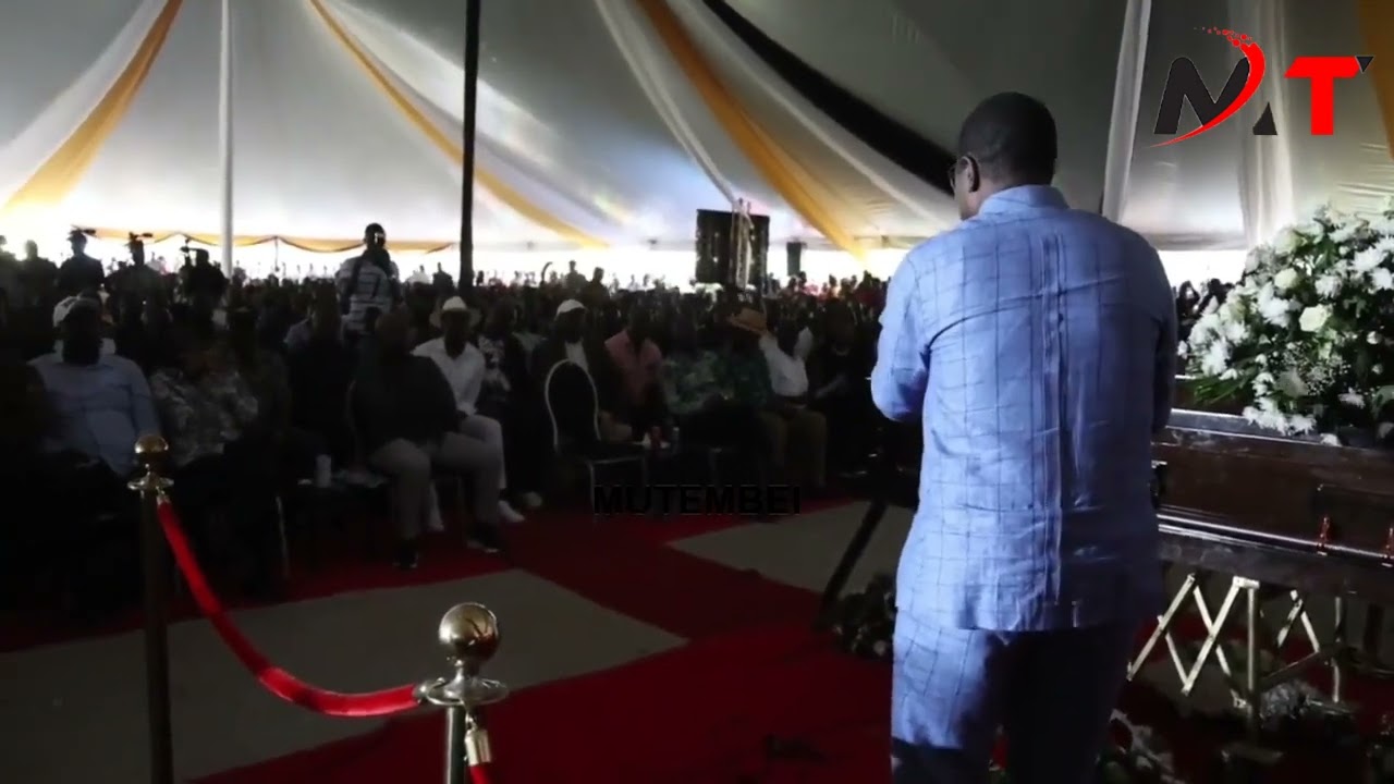 FURIOUS CS WANDAYI ROARS IN UGUNJA CAMPAIGNING FOR RUTO!!!