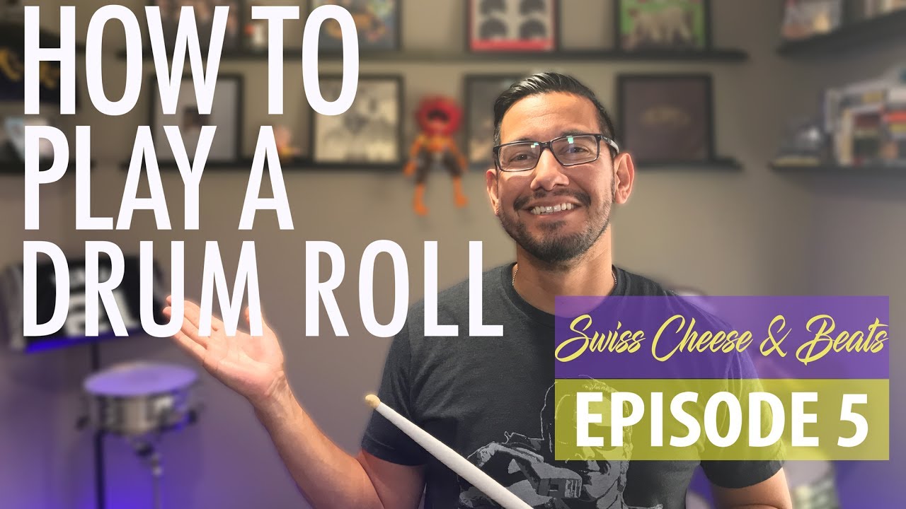 How to Play a Drum Roll | Double Stroke Roll | Swiss Cheese & Beats Ep. 5