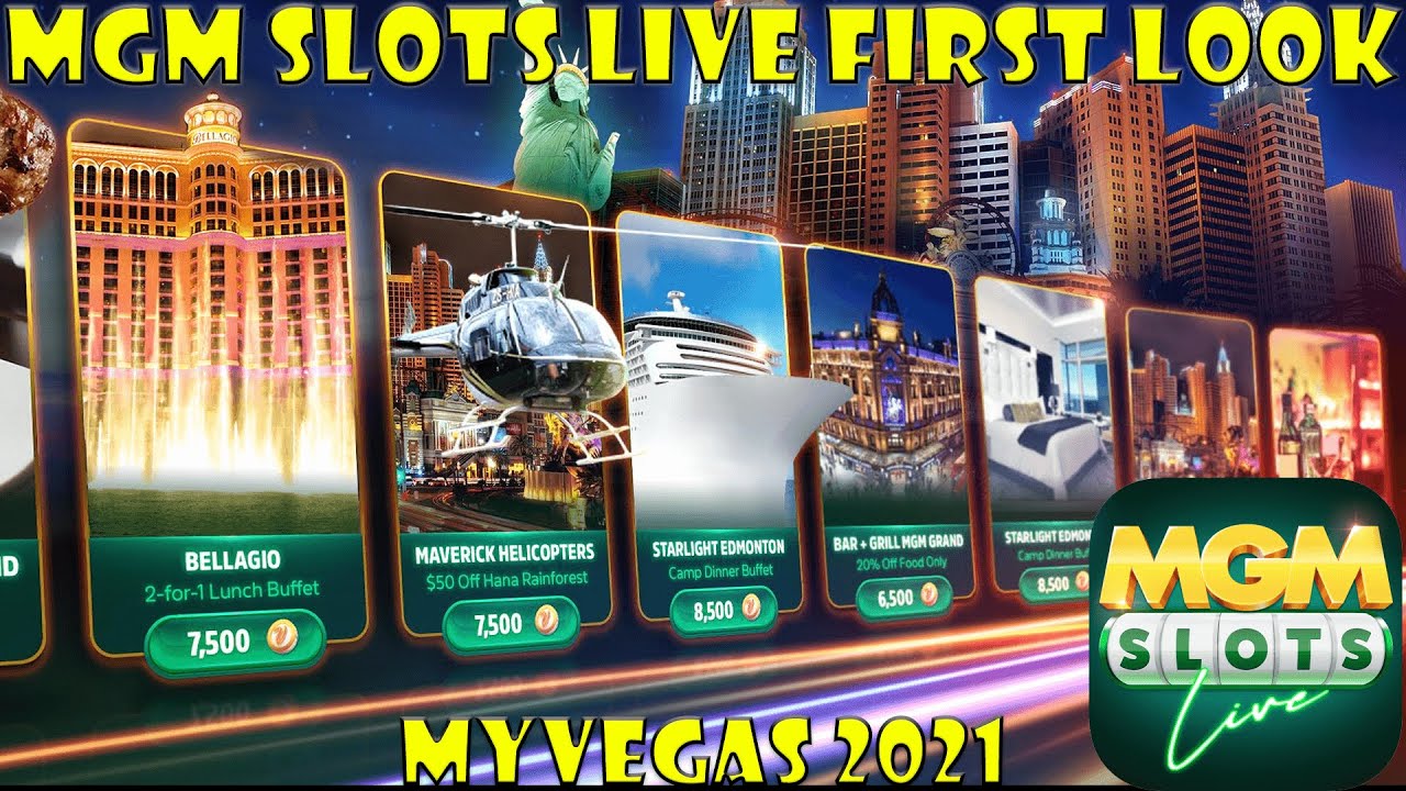 MGM Slots Live First Look | New MyVegas App
